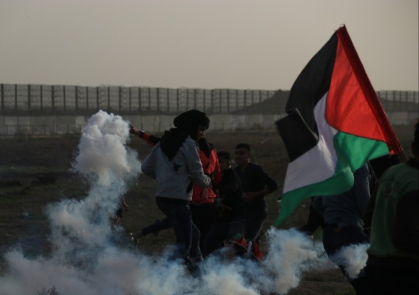 إصابة 5 فلسطينيين بنيران الاحتلال خلال مسيرات العودة شرق غزة