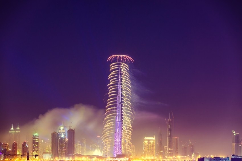 أين تقضي ليلة رأس السنة في دبي؟