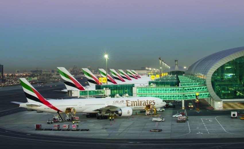 القطاعات المساعدة سبب اضطراب الرحلات في مطارات دبي