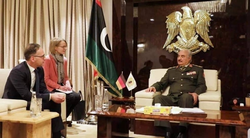 ألمانيا: حفتر ملتزم بوقف إطلاق النار في ليبيا