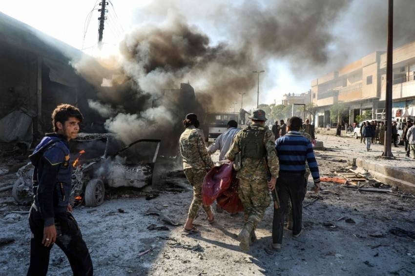 مقتل 5 مدنيين في غارة على شمال غرب سوريا