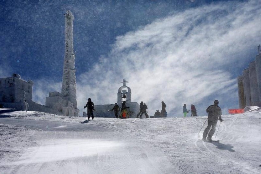 منحدرات التزلج اللبنانية تعاني قلة الزوار