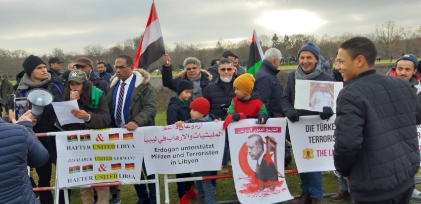 مظاهرات بالجملة ضد أردوغان في برلين