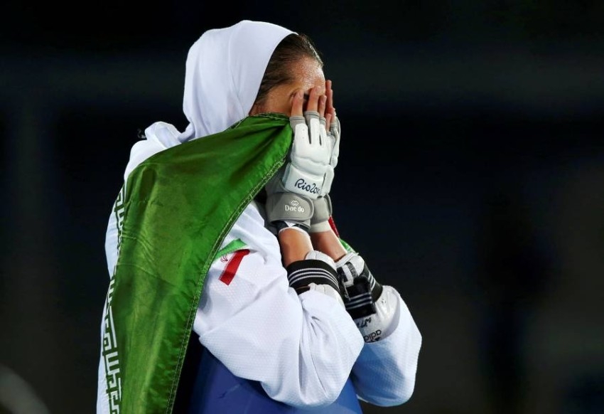 الإيرانية كيميا علي زاده تدرس تمثيل دولة جديدة في أولمبياد طوكيو