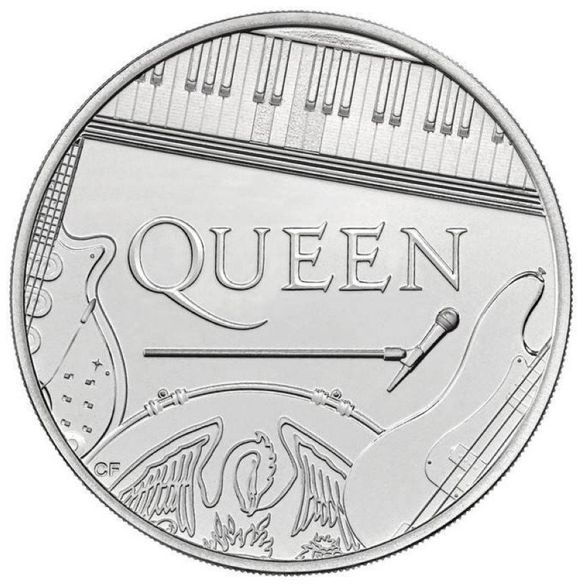 قطعة نقدية بريطانية تكريماً لفرقة «كوين»