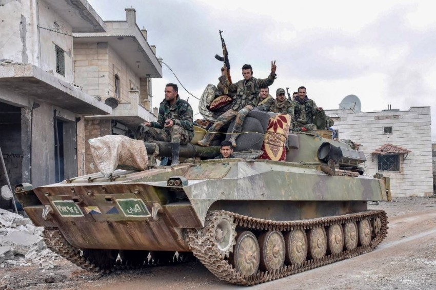 الجيش السوري يؤكد السيطرة على مدينة معرة النعمان بإدلب