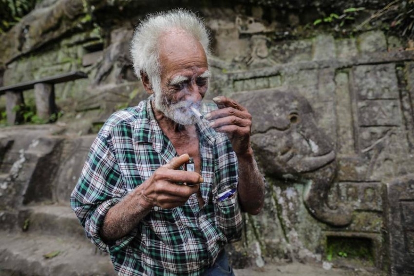 مزارع في نيكاراغوا ينحت الصخور والجبال منذ 40 عاماً