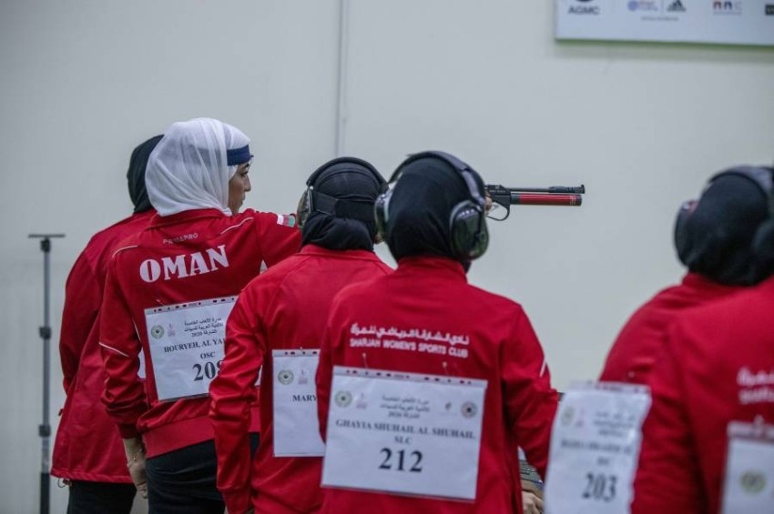 راميات عُمان يحصدن ذهبية 10 أمتار مسدس هوائي والإمارات تتوَّج بالفضة