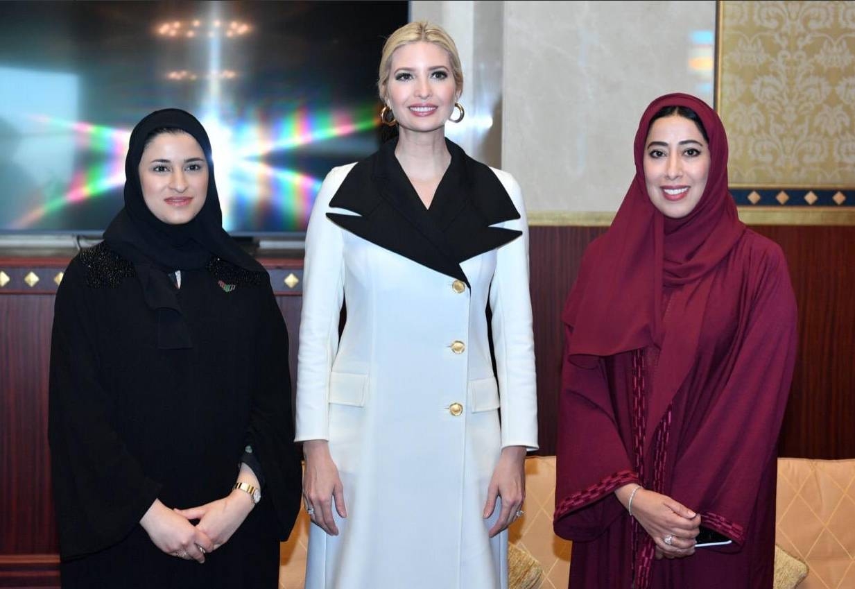 إيفانكا ترامب: الإمارات رسخت ريادتها في دعم المرأة