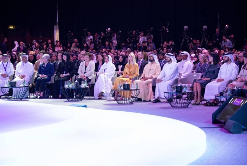 محمد بن راشد يشهد الافتتاح الرسمي لمنتدى المرأة العالمي