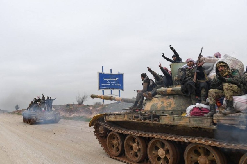 الجيش السوري يسيطر على معظم حلب قبل محادثات بين تركيا وروسيا