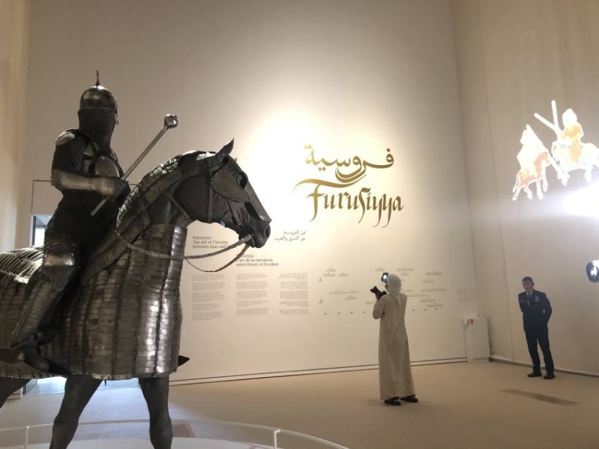 130 قطعة فنية تستعيد فروسية العصور الوسطى في اللوفر أبوظبي