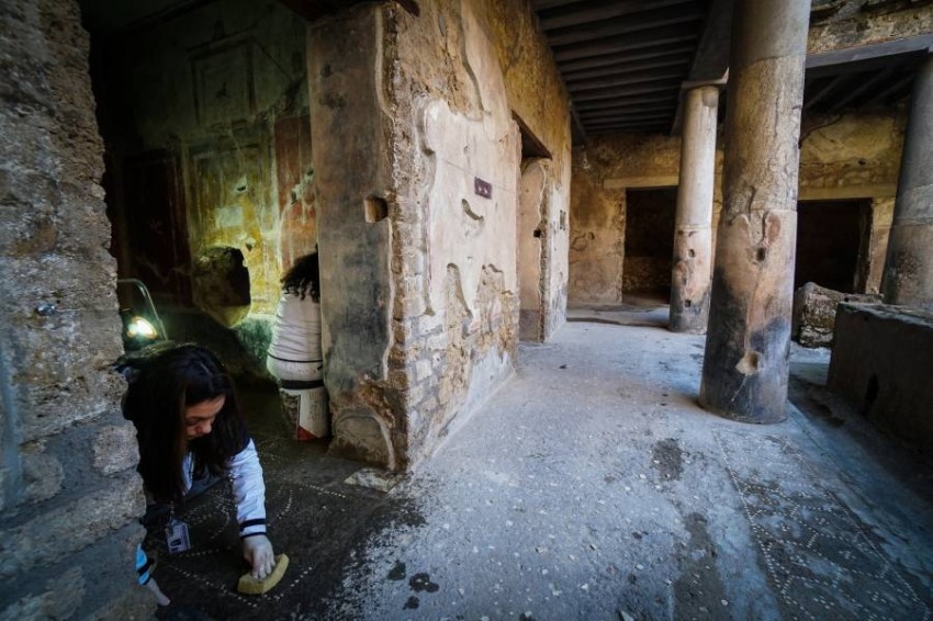 بعد استكمال ترميمه .. متنزه بومبي الأثري يفتح أبوابه في إيطاليا