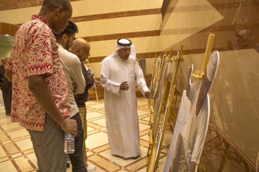 تاريخ الحرف القديمة في مهرجان دبا الحصن للمسرح الثنائي