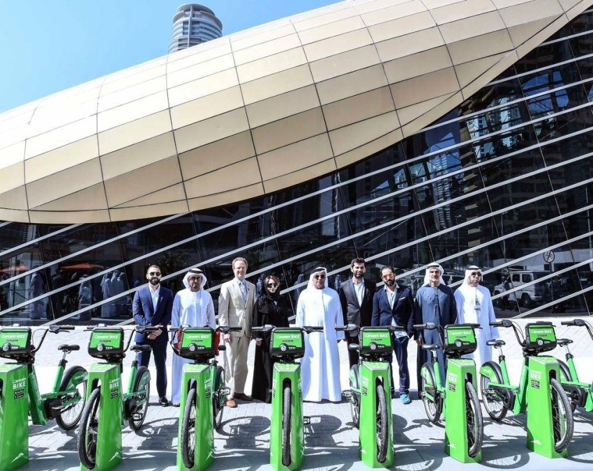إطلاق خدمة تأجير الدراجات الهوائية في دبي
