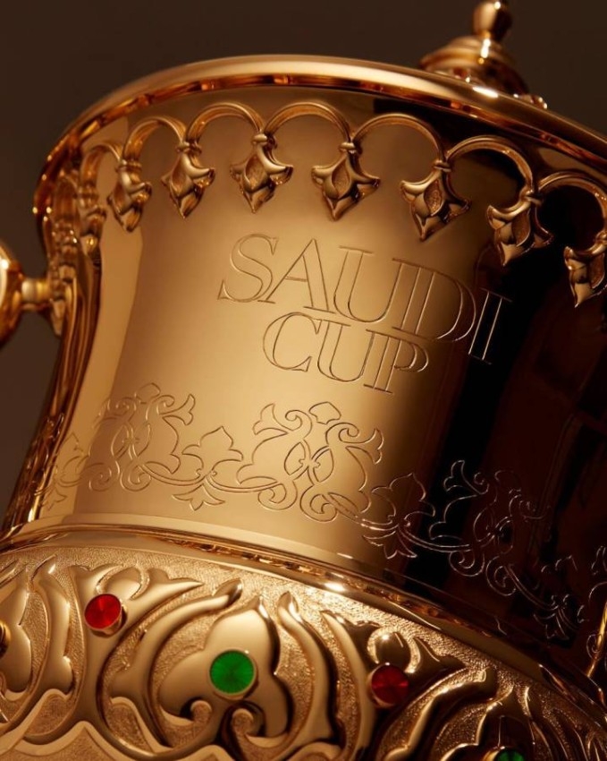 دار Garrard للمجوهرات تُصمم «كأس السعودية»