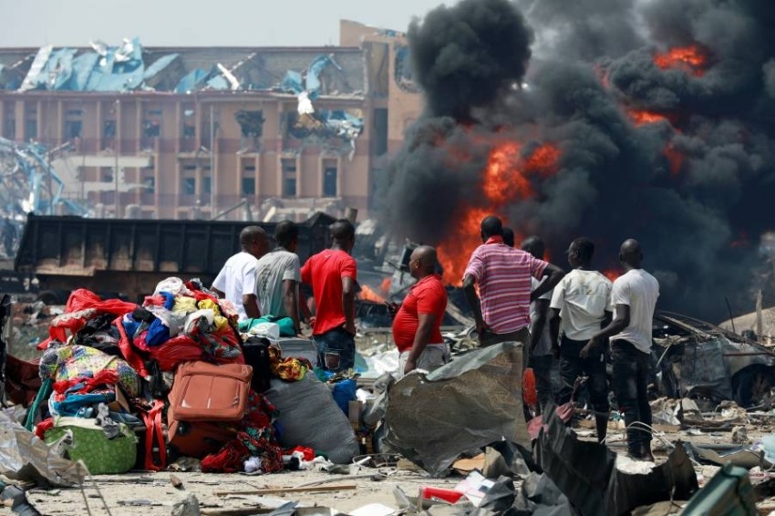 نيجيريا.. مقتل 15 وتدمير 50 منزلاً بانفجار خط أنابيب نفط في لاغوس