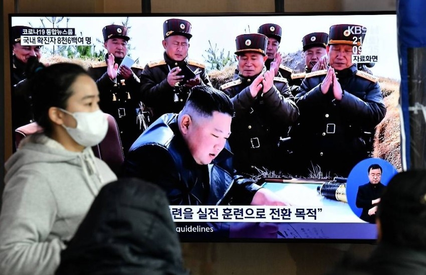كوريا الشمالية تطلق صاروخين بالستيَّين قصيري المدى