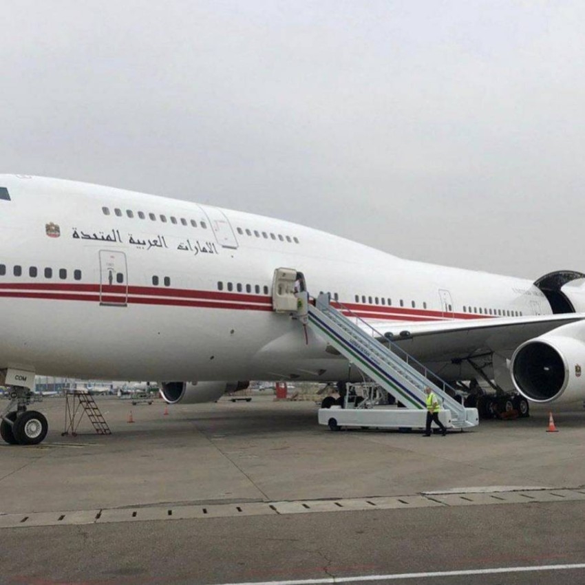 الإمارات تسيير طائرة رئاسية لنقل 8 أطنان من المساعدات الإنسانية لأوزبكستان