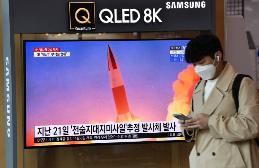 كوريا الشمالية تستمر بإطلاق الصواريخ البالستية