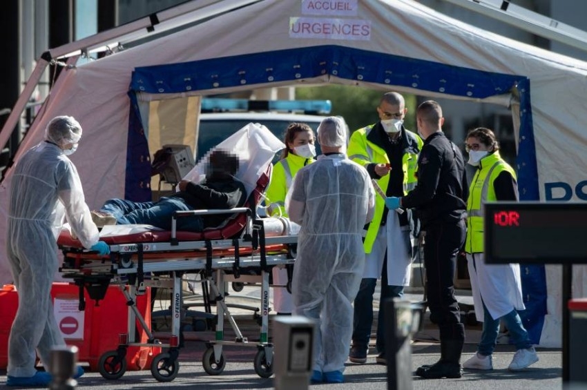وفيات فيروس كورونا في فرنسا تتخطى 3 آلاف