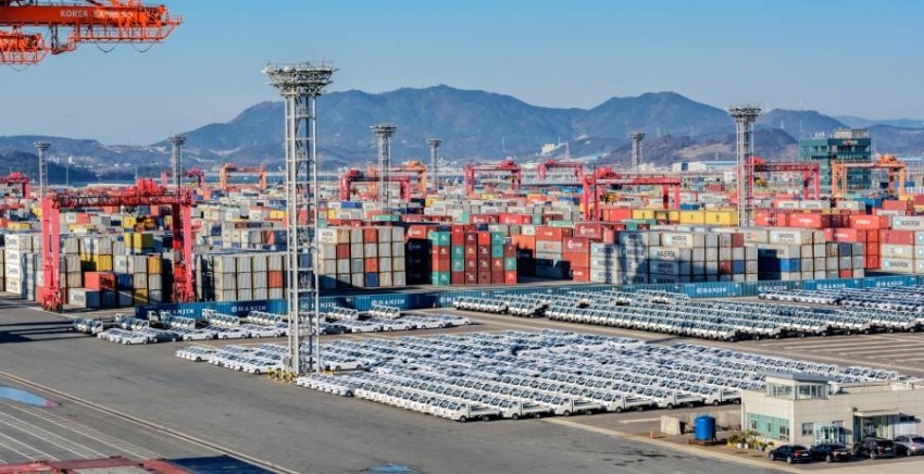 0.2 % راجع الصادرات الكورية في مارس وسط تفشي كورونا