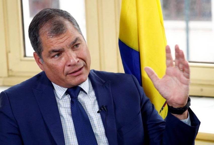 حكم غيابي بسجن رئيس الإكوادور السابق بتهم فساد