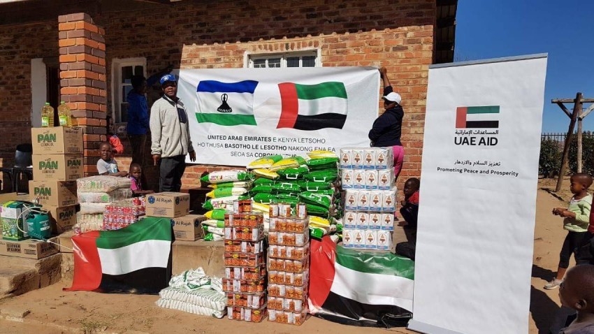 سفارة الدولة في جنوب أفريقيا تنفذ حملة مساعدات إنسانية في مملكة ليسوتو