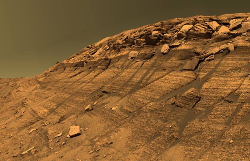 تضاريس المريخ قد تكون ناجمة عن «وحول»