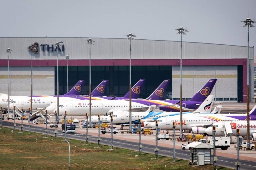 الخطوط الجوية التايلاندية تتقدم بطلب لإعلان إفلاسها