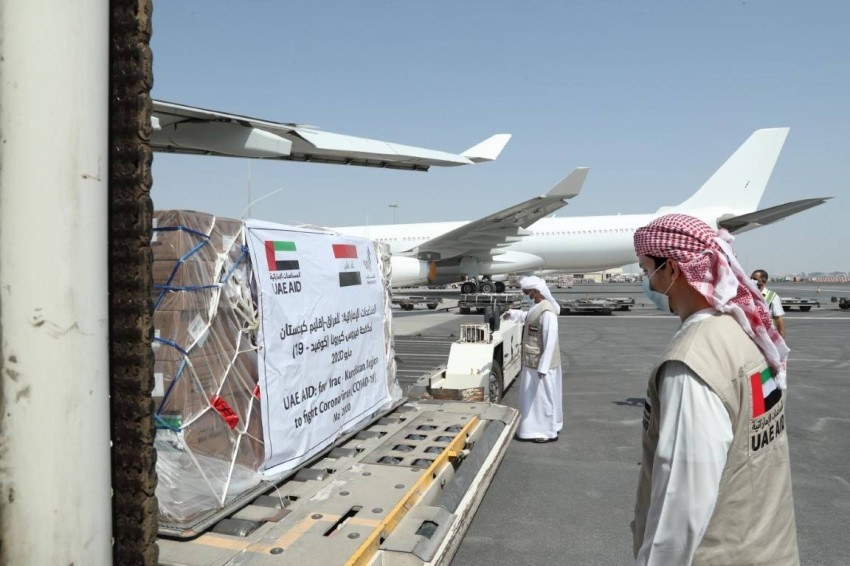 الإمارات ترسل مساعدات طبية إلى إقليم كردستان العراق لتعزيز جهوده في مكافحة انتشار «كوفيد-19»