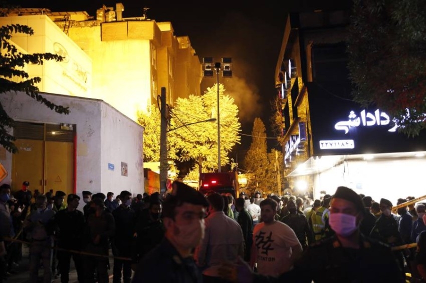 19 قتيلاً في انفجار بمنشأة طبية في طهران
