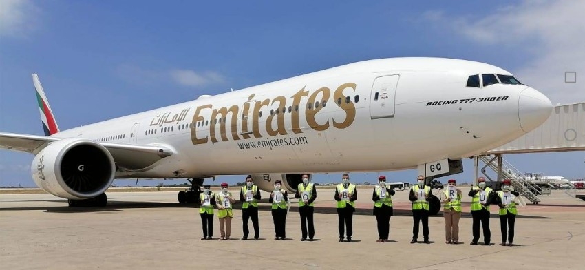 طيران الإمارات تستأنف خدمات الركاب إلى بيروت