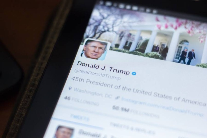 كيف تبدو منشورات ترامب على تويتر