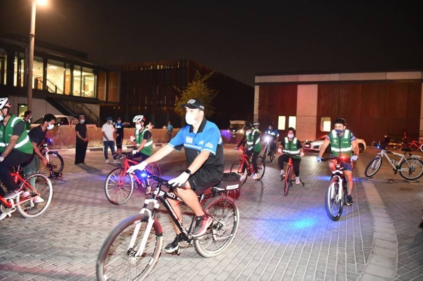 426 من 32 جنسية تطوعوا بمباردة «شارك مع فرق الدراجات الهوائية»