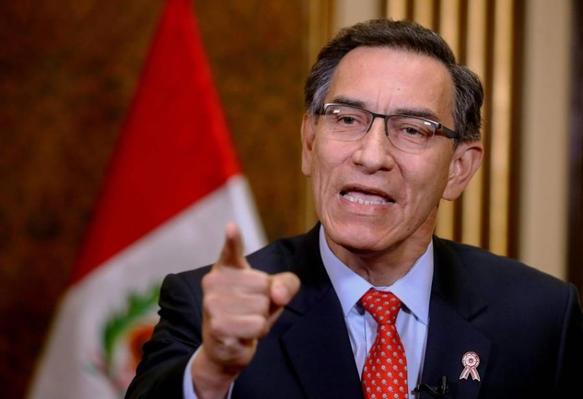 رئيس بيرو يعتزم الدعوة لاستفتاء على «إلغاء الحصانة البرلمانية»