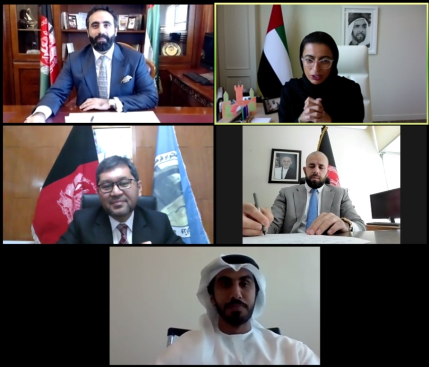 الإمارات وأفغانستان تبحثان تعزيز التعاون الثقافي