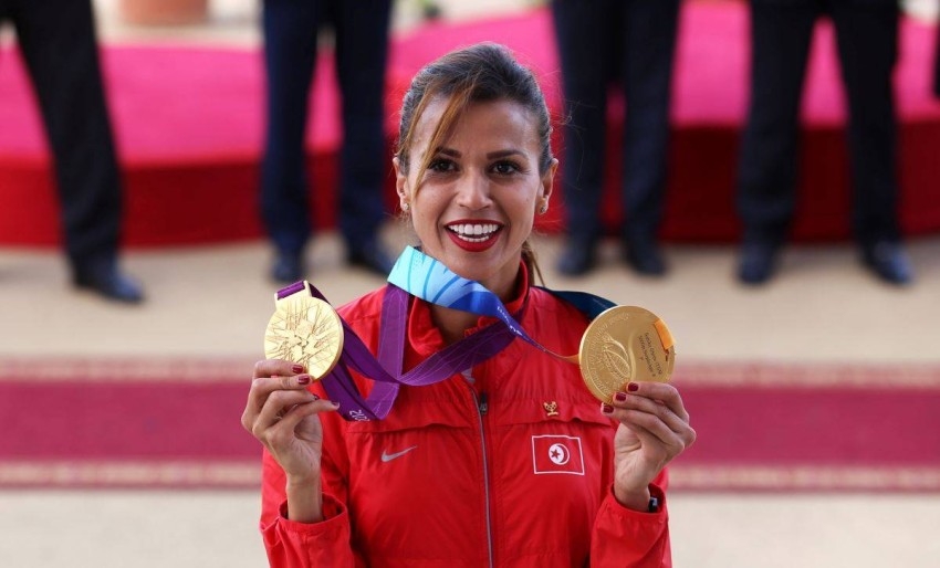 تسمية البطلة الأولمبية حبيبة الغريبي سفيرة للرياضة التونسية