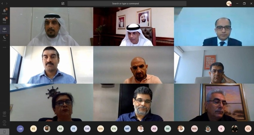المجلس الاستشاري لجمارك دبي يناقش مرحلة ما بعد كورونا
