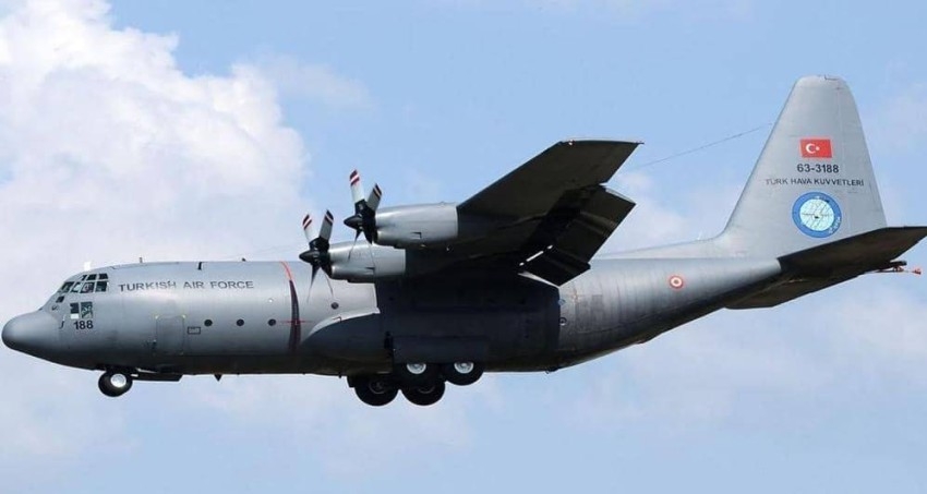 مقتل 7 عناصر أمن في تحطم طائرة عسكرية تركية