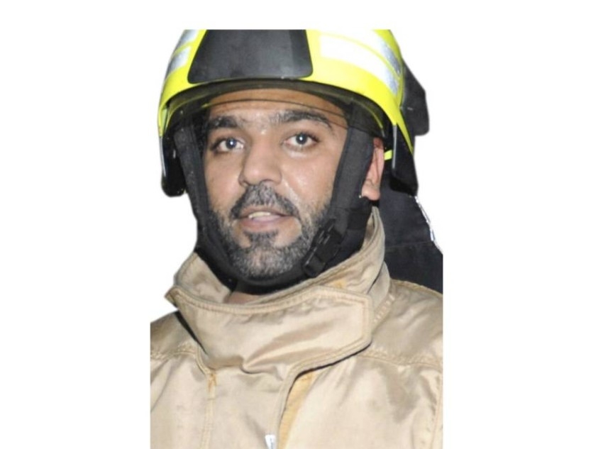 استشهاد الرقيب عادل ناصر صالح أثناء إخماد حريق في دبي