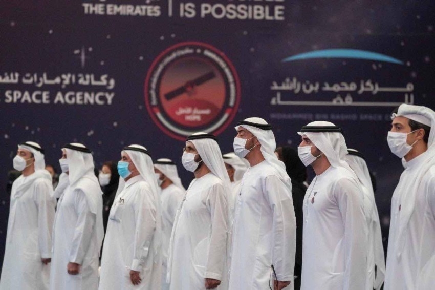 محمد بن زايد: فريق مسبار الأمل نموذج مشرّف للشباب الإماراتي