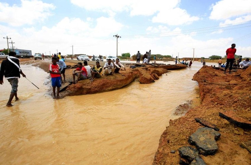 5 قتلى وتدمير آلاف المنازل جراء فيضانات في السودان