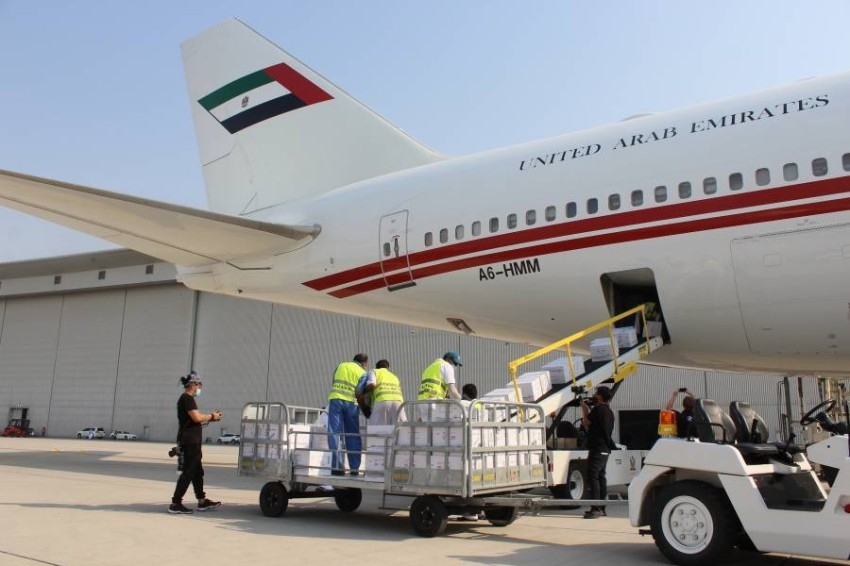 الإمارات ترسل مساعدات طبية عاجلة إلى الشعب اللبناني