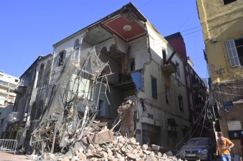 إصابة نحو 100 من موظفي الأمم المتحدة وذويهم في انفجار بيروت