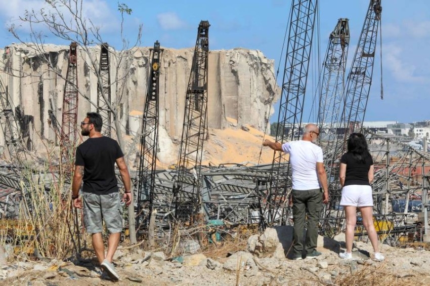 مصدر أمني: انفجار مرفأ بيروت أحدث حفرة بعمق 43 متراً