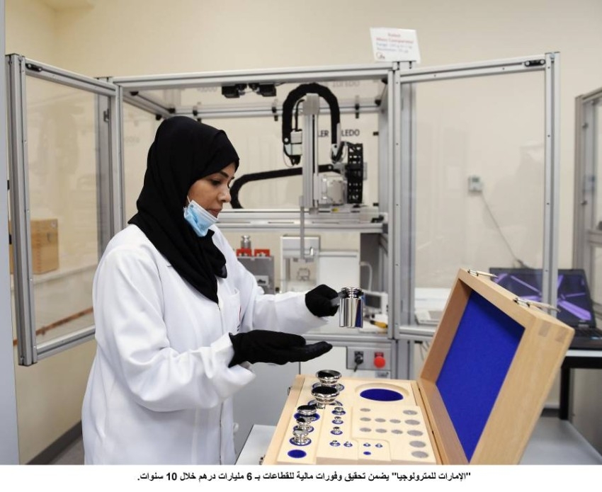 «الإمارات للمترولوجيا» يضمن تحقيق وفورات مالية للقطاعات بـ6 مليارات درهم خلال 10 سنوات
