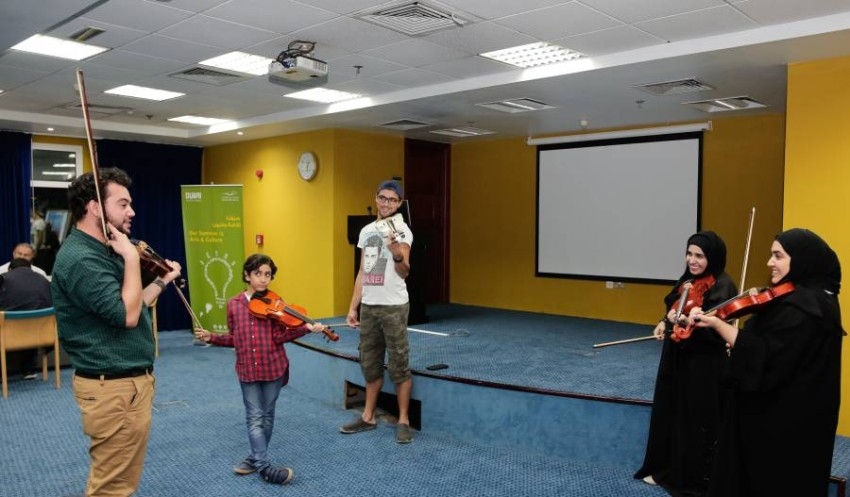 «دبي للثقافة» تنقب عن المواهب الموسيقية للشباب