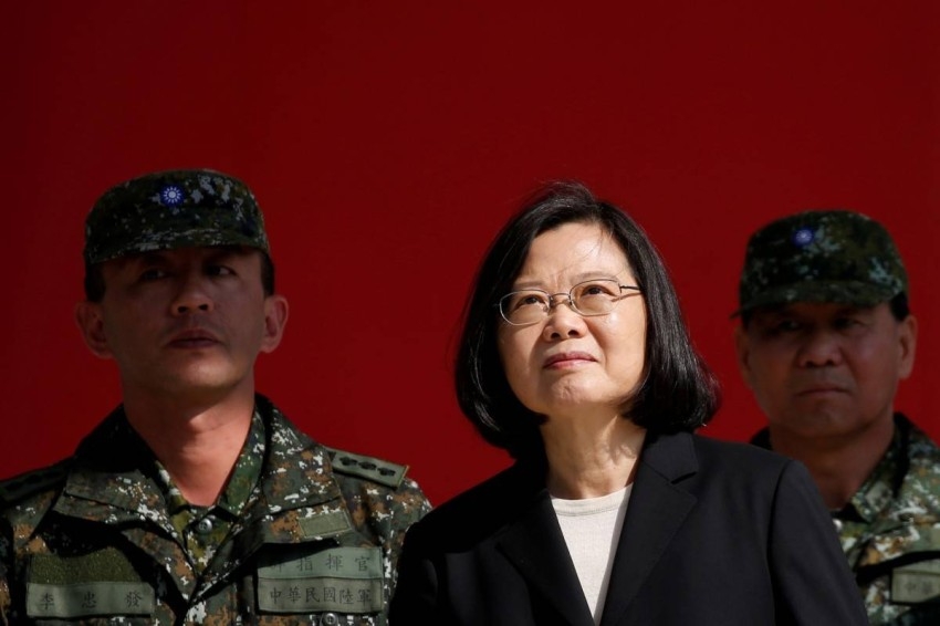 رئيسة تايوان تساي إنغ ون. (رويترز)