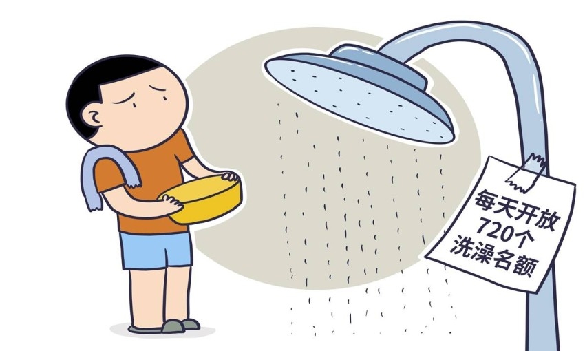 جامعة صينية تتيح للطالب الاستحمام مرة كل 18 يوماً